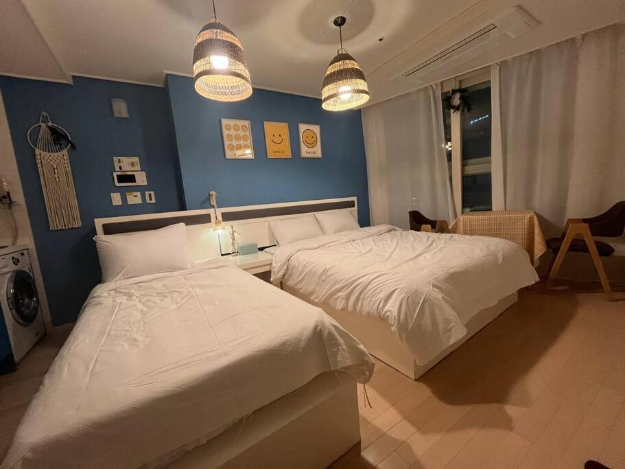 Haeundae Beach Stay #2Min Walk #2Beds Ciudad Metropolitana de Ciudad Metropolitana de Busan Exterior foto