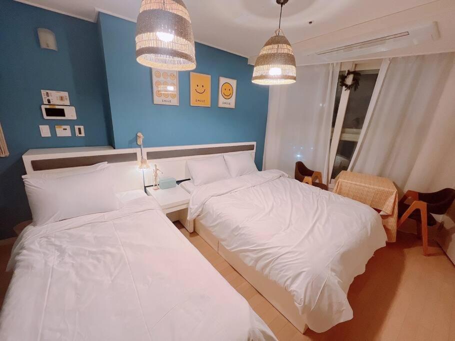 Haeundae Beach Stay #2Min Walk #2Beds Ciudad Metropolitana de Ciudad Metropolitana de Busan Exterior foto